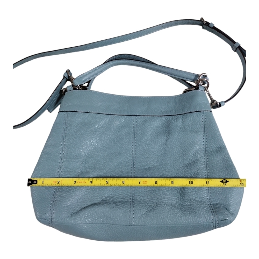 Coach Small Lexy Shoulder/Crossbody Bag Cloud Blue - Picture 13 of 15